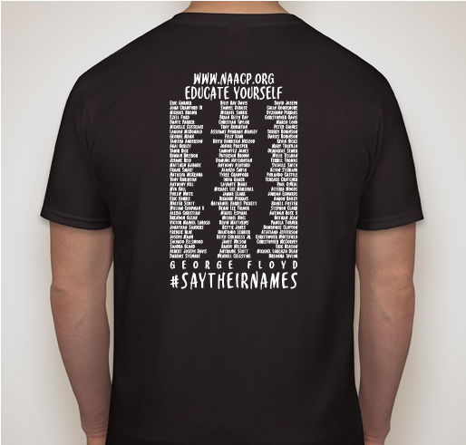Black Lives Matter - Black Mental Health Alliance Fundraiser Fundraiser - unisex shirt design - back