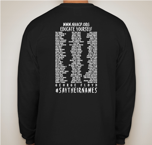 Black Lives Matter - Black Mental Health Alliance Fundraiser Fundraiser - unisex shirt design - back