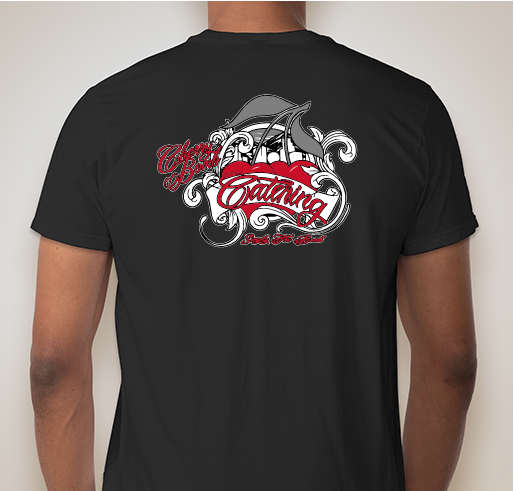 Cherry Bomb Catering Fundraiser - unisex shirt design - front