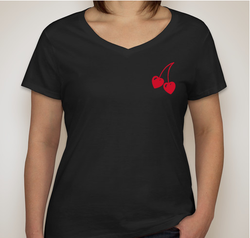 Cherry Bomb Catering Fundraiser - unisex shirt design - back