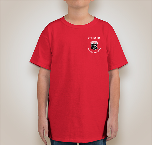 7TH EN RED Shirt Fundraiser Fundraiser - unisex shirt design - front