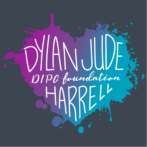 Dylan Jude Harrell DIPG Foundation shirt design - zoomed