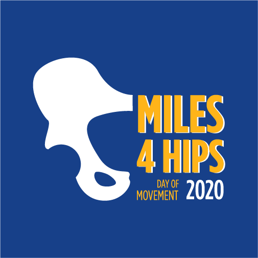 Miles4Hips 2020 Day of Movement Little Kids shirt design - zoomed