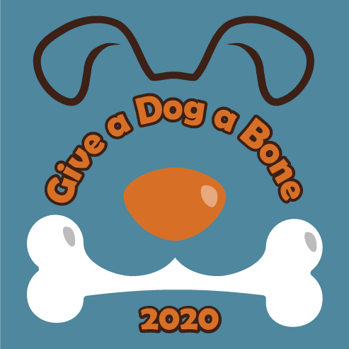 Give a Dog a Bone 2020 - Feeding Pets of the Homeless® T-Shirt shirt design - zoomed