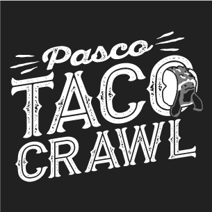 Pasco Taco Crawl Mask Fundraiser shirt design - zoomed