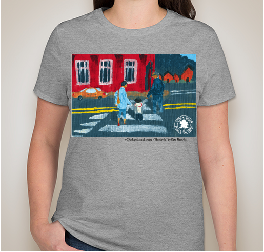 #ChathamLovesSeniors ~ Exclusive "Burnsville" Tee by Katherine Rainville Fundraiser - unisex shirt design - front
