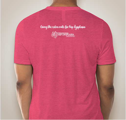 Miles4Hips 2020 Day of Movement Big Kids and Adults Fundraiser - unisex shirt design - back