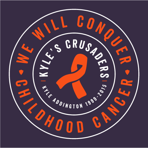 Kyle's Crusaders 2020 T-Shirt Fundraiser shirt design - zoomed