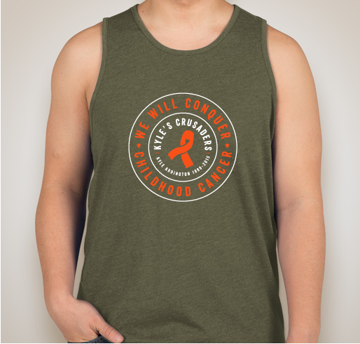 Kyle's Crusaders 2020 T-Shirt Fundraiser Fundraiser - unisex shirt design - front