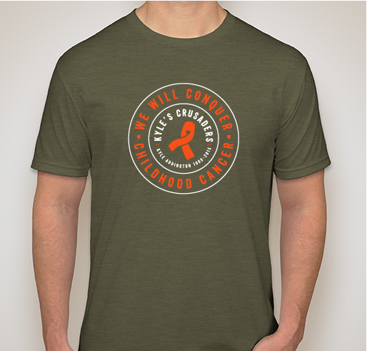 Kyle's Crusaders 2020 T-Shirt Fundraiser Fundraiser - unisex shirt design - front