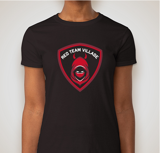 Red Team Village Swag Fundraiser - unisex shirt design - front
