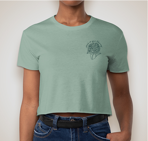 FOCUS ON YOUR BLOOMING! Fundraiser - unisex shirt design - front