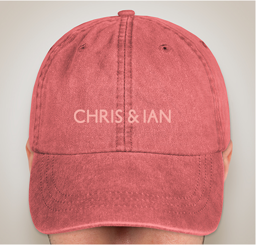 CHRIS & IAN DAD HATS! Fundraiser - unisex shirt design - front
