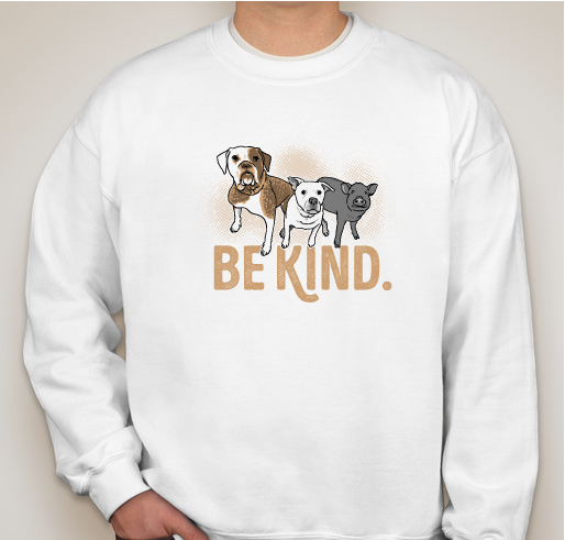 Be Kind Campaign benefiting Central Texas Pig Rescue Fundraiser - unisex shirt design - front