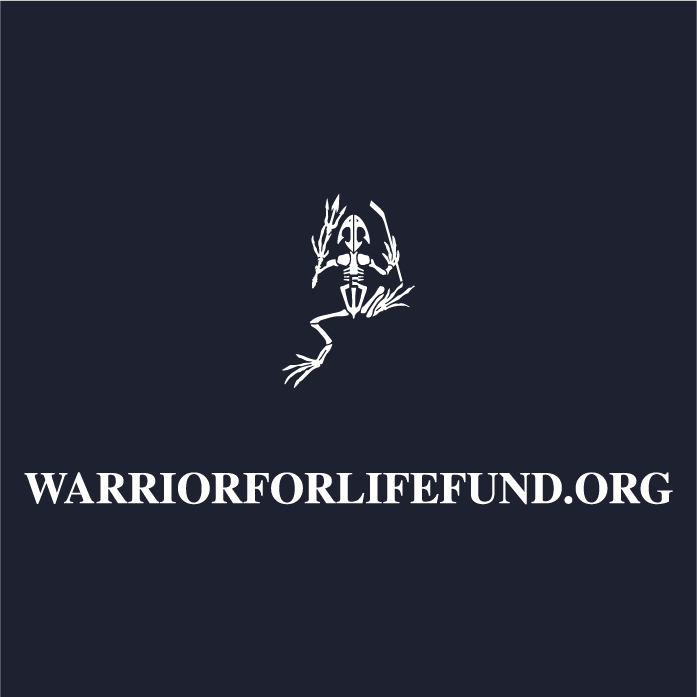 Warrior for Life Fund is dedicated to supporting active duty, retired veterans, and their families shirt design - zoomed
