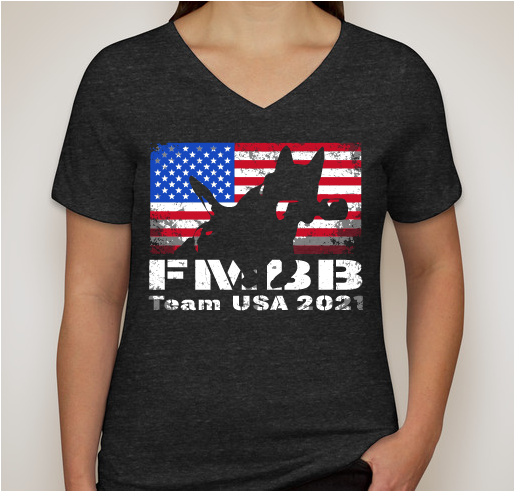 Fundraiser to support the FMBB Selection Trial and 2021 FMBB Team USA Fundraiser - unisex shirt design - front