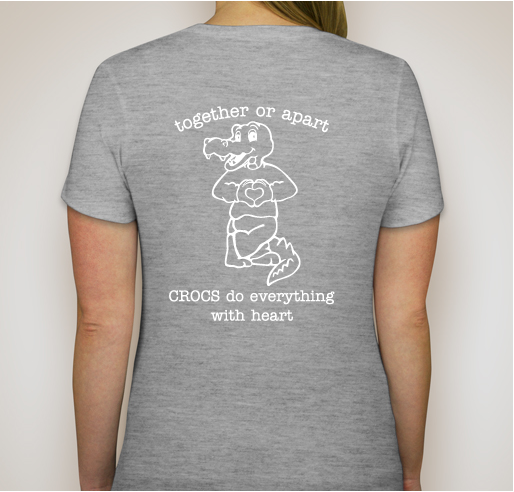 Katherine CROCS Spirit Wear Fundraiser - unisex shirt design - back
