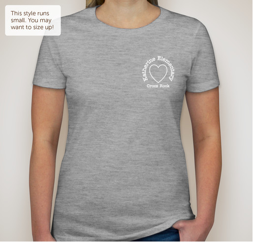 Katherine CROCS Spirit Wear Fundraiser - unisex shirt design - front