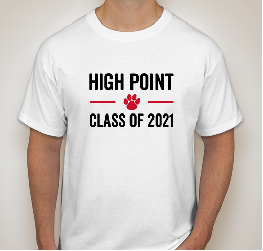 Class of 2021 Fundraiser - unisex shirt design - front