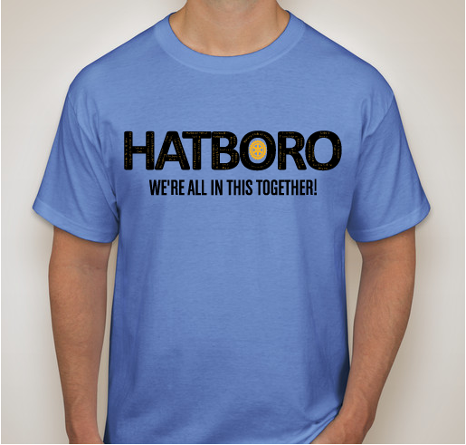 Hatboro Rotary T-shirt Fundraiser - We're all in this together. Fundraiser - unisex shirt design - front