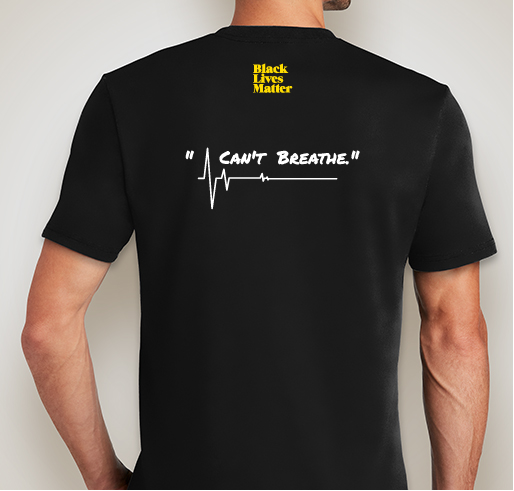 Breathe Again Fundraiser - unisex shirt design - back