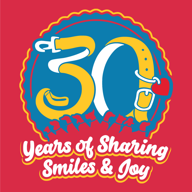 Alliance of Therapy Dogs - 30th Anniversary! shirt design - zoomed