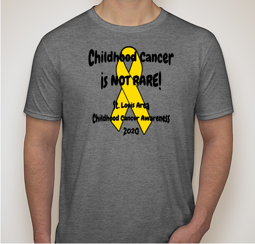 2020 Childhood Cancer St Louis Fundraiser - unisex shirt design - front