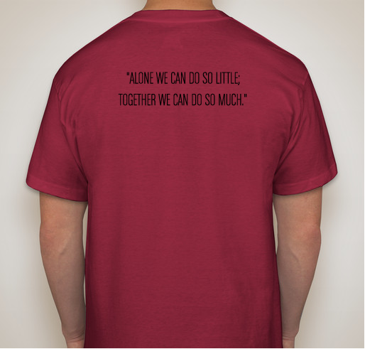 For Sue Fundraiser - unisex shirt design - back