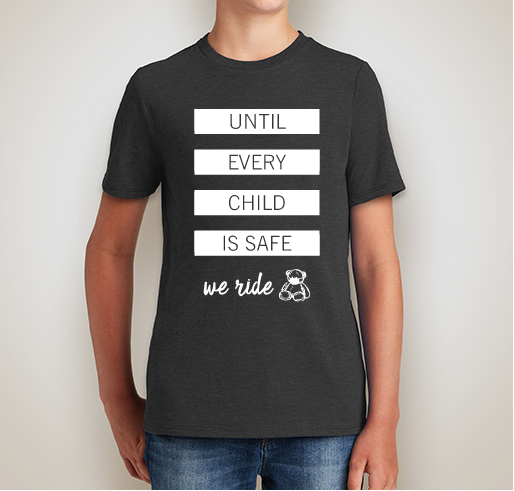 Teddy Bear Ride 2020 Fundraiser - unisex shirt design - front