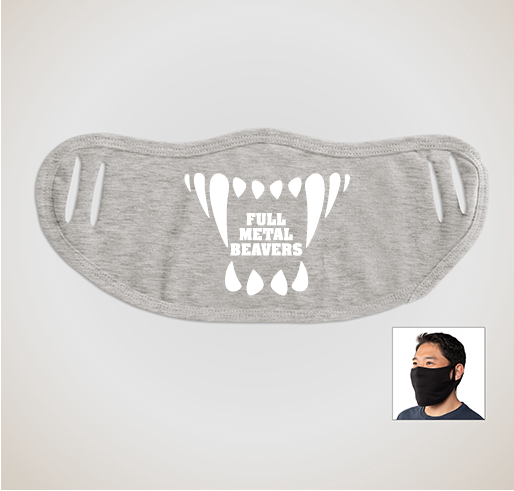 Full Metal Beavers Face Mask Fundraiser Fundraiser - unisex shirt design - front