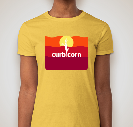 57th St. Curb Corn Fundraiser - unisex shirt design - front