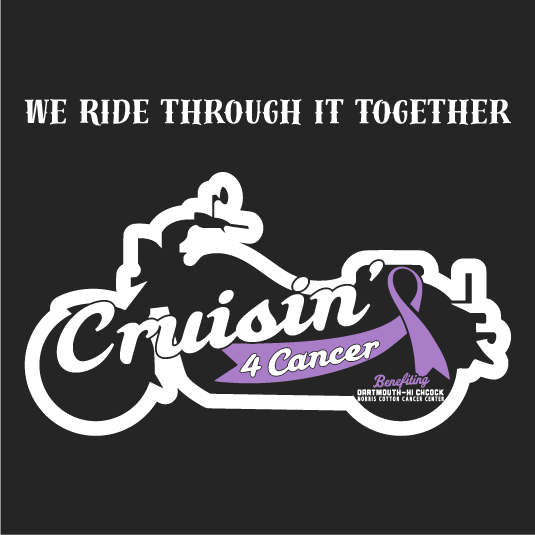 Cruisin' 4 Cancer shirt design - zoomed