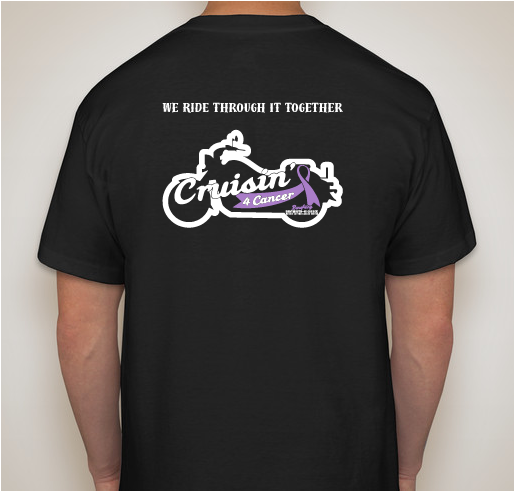 Cruisin' 4 Cancer Fundraiser - unisex shirt design - back