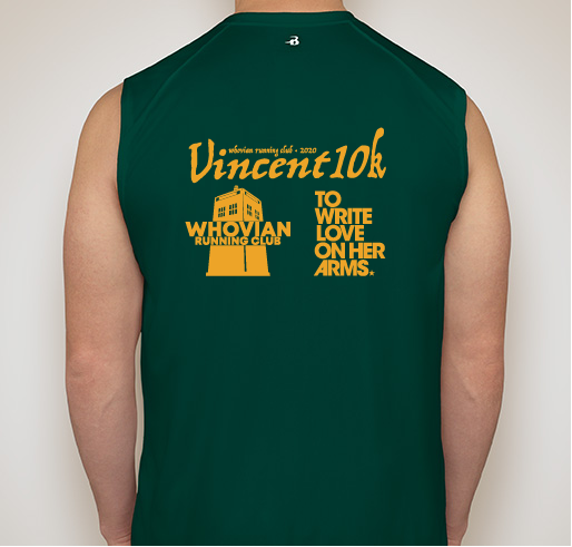 WRC Vincent 10k Fundraiser - unisex shirt design - back