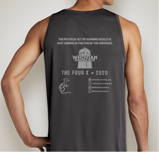 WRC The Four K Fundraiser - unisex shirt design - back