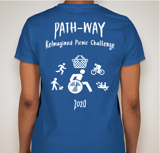 PATH-WAY ReImagined Picnic Challenge Fundraiser - unisex shirt design - back