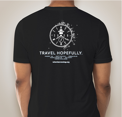 2020 Timey Wimey Event - The Vortex Challenge! Fundraiser - unisex shirt design - back