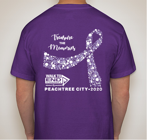 2020 Rinnai Walk to End Alzheimer's Fundraiser - unisex shirt design - back