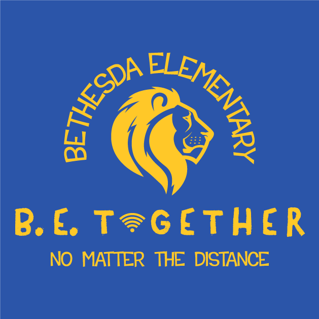 Keep the BE School Spirit going no matter the distance! shirt design - zoomed