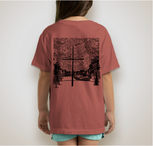 Camp Overlook Fundraiser - unisex shirt design - back