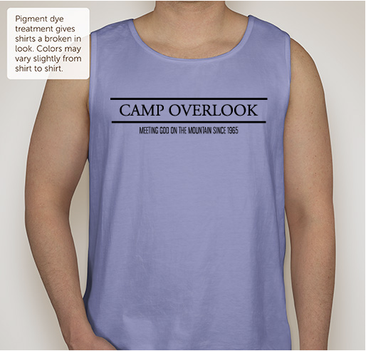 Camp Overlook Fundraiser - unisex shirt design - front