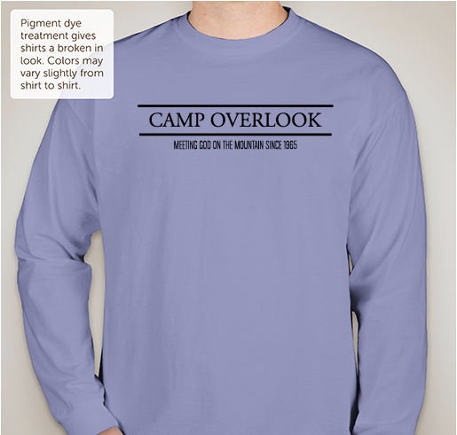 Camp Overlook Fundraiser - unisex shirt design - front