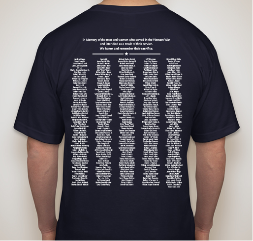 The 2020 In Memory Honoree Shirt Fundraiser - unisex shirt design - back