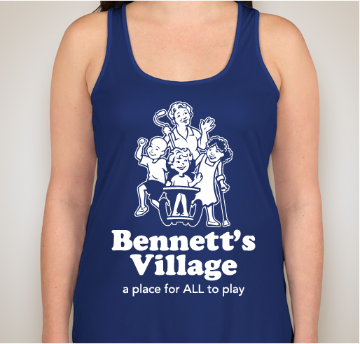 Bennett's Village Fundraiser - unisex shirt design - front