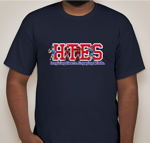 HTES Fall/Winter spirit items 2021 Fundraiser - unisex shirt design - front