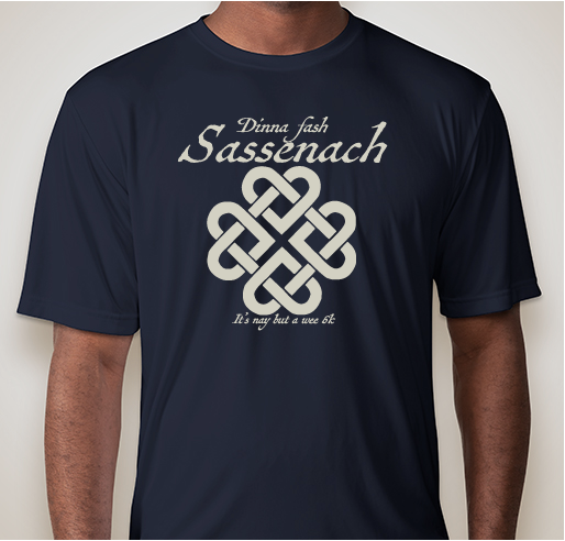 FRC Sassenach 6k Fundraiser - unisex shirt design - front