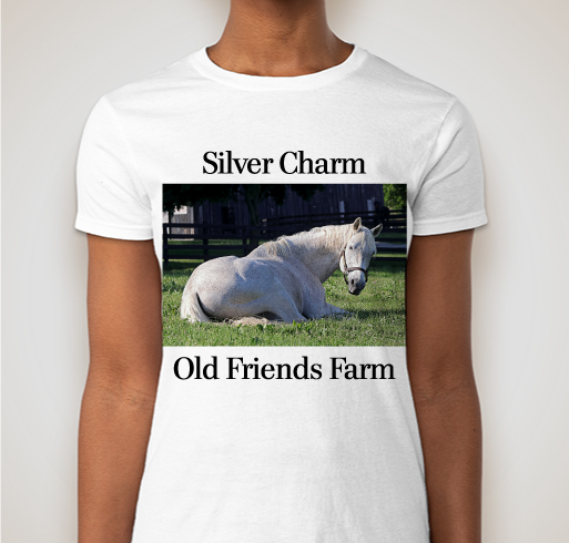 Old Friends Farm Fundraiser - Silver Charm Fundraiser - unisex shirt design - front