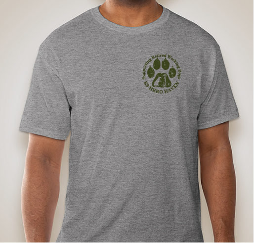 K9 Hero Haven Supports the GREEN! Fundraiser - unisex shirt design - front