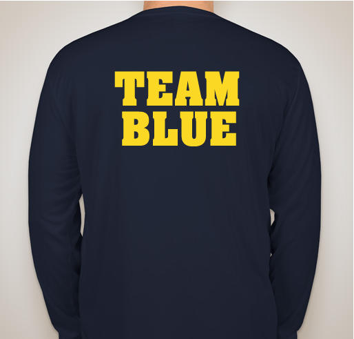 CCS Spirit Wear TEAM BLUE SHIRTS Fundraiser - unisex shirt design - back