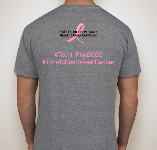 Tech Day of Pink 2020 Fundraiser - unisex shirt design - back